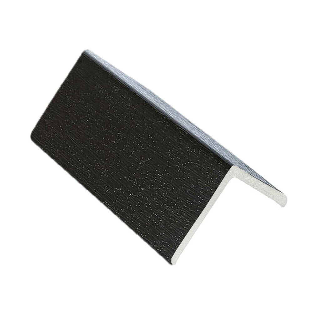 RIGID ANGLE 50mm X 50mm X 6mm (BLACK)