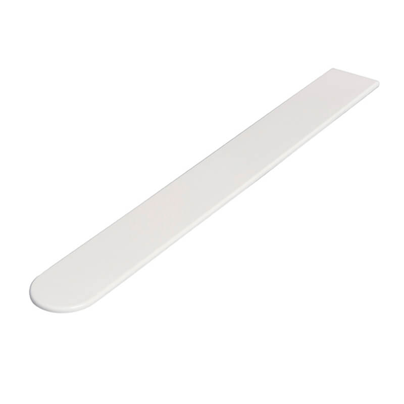 BULLNOSE WINDOWBOARD ENDCAP 300mm (WHITE)
