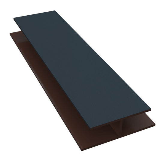 FREEFOAM SOFFIT JOINT TRIM 5m (ANTHRACITE GREY FOIL)