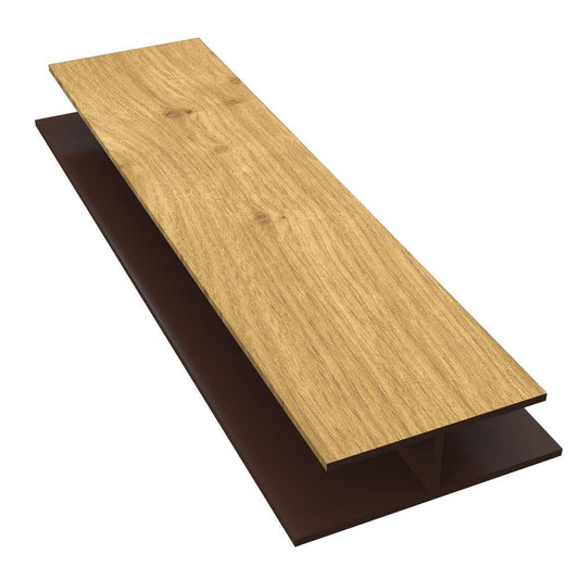 FREEFOAM SOFFIT JOINT TRIM 5m (IRISH OAK)