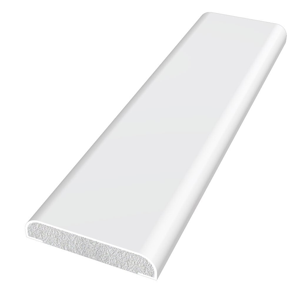 FREEFOAM D SECTION 28mm X 6mm (WHITE)
