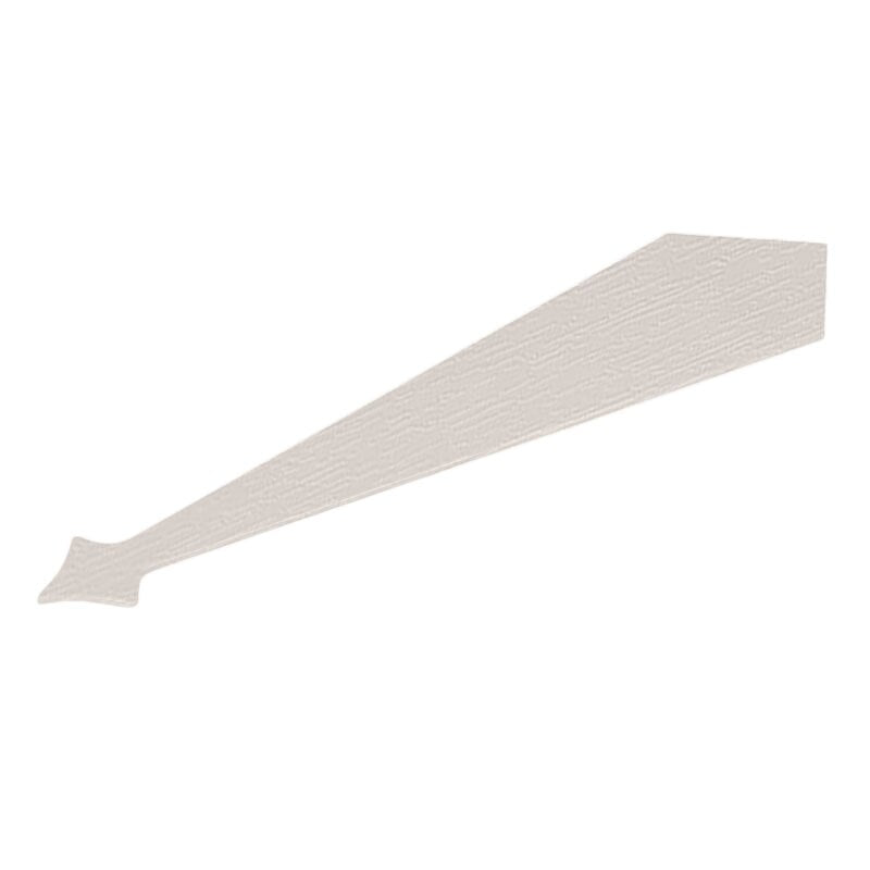 350mm X 2D FINIAL (CREAM FOIL)