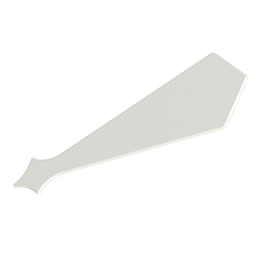 350mm X 2D FINIAL (WHITE FOIL)