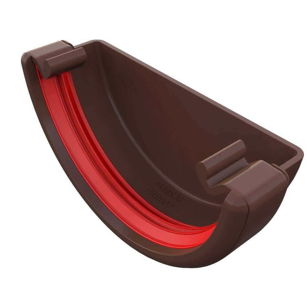 FREEFOAM ROUND EXTERNAL STOPEND (BROWN)