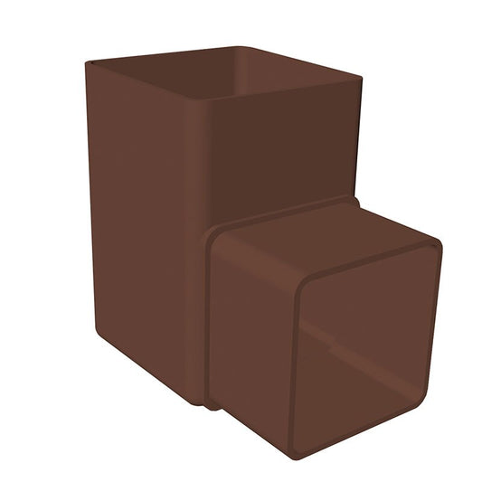 FREEFOAM SQUARE 90 OFFSET BEND (BROWN)