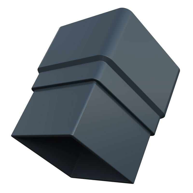 FREEFOAM SQUARE PIPE SOCKET (ANTHRACITE GREY)