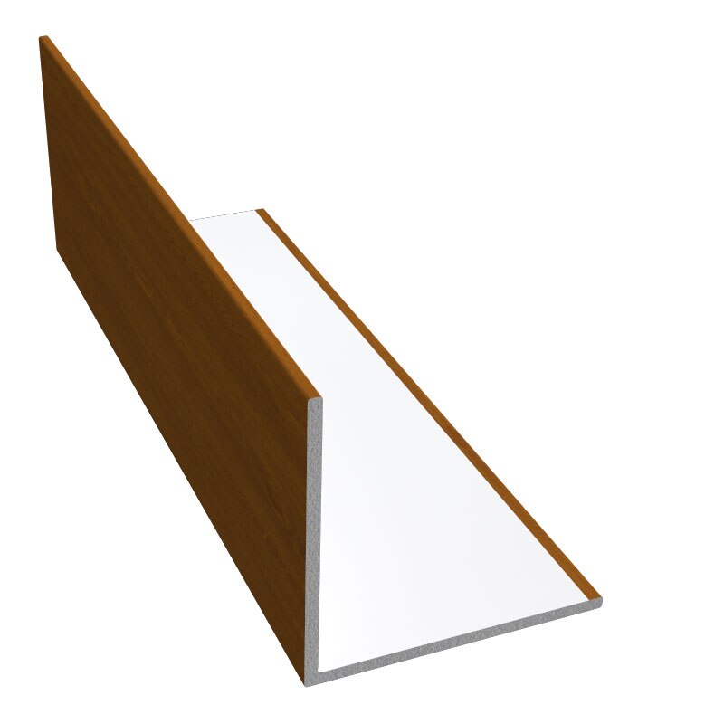 RIGID ANGLE 50mm X 50mm X 2mm (LIGHT OAK)