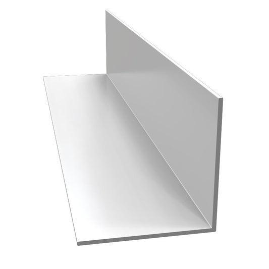 RIGID ANGLE 50mm X 50mm X 2mm (WHITE)