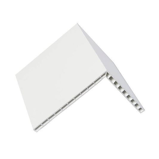 HOLLOW ANGLE 100mm X 80mm (WHITE)