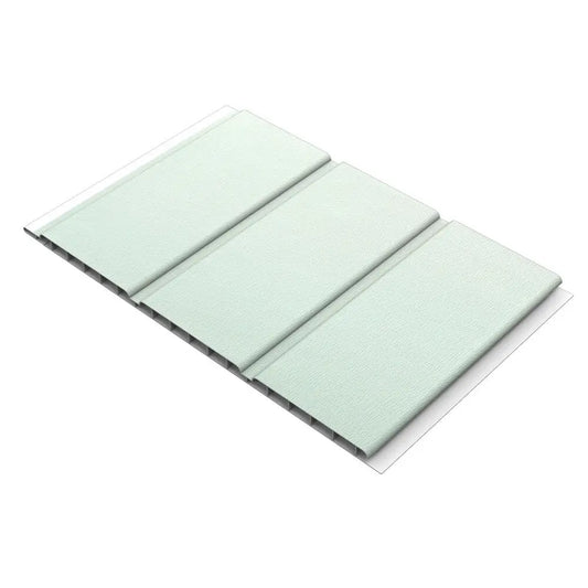 FREEFOAM HOLLOW SOFFIT 300mm X 9mm (AGATE GREY FOIL RAL 7038) Everplast