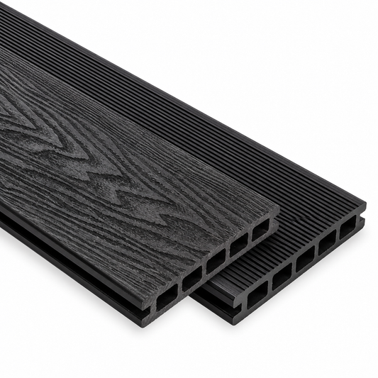 AMBIDECK DECKING PLANK 148mm X 25mm X 5000mm (CHARCOAL BLACK)