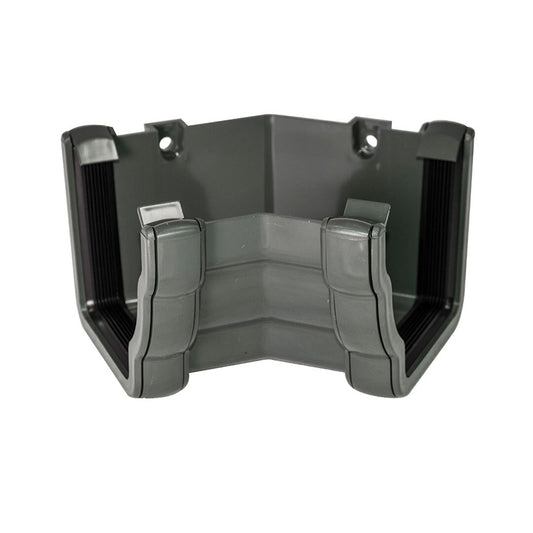 FLOPLAST INT OGEE 135 GUTTER ANGLE (ANTHRACITE GREY)