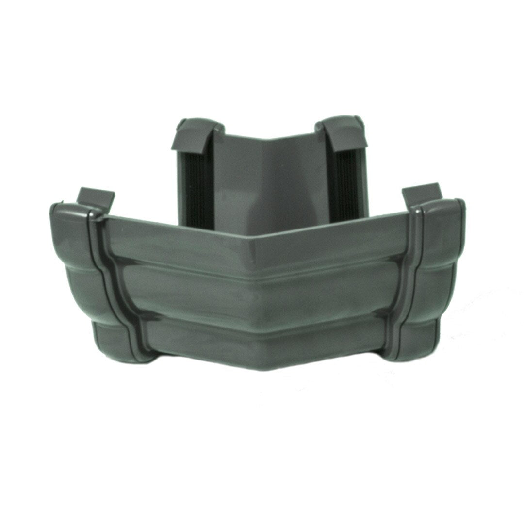 FLOPLAST EXT OGEE 135 GUTTER ANGLE (ANTHRACITE GREY)