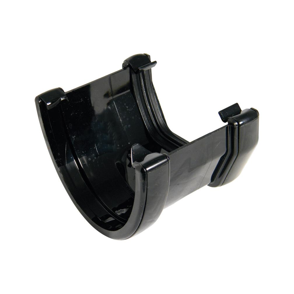 FLOPLAST HI-CAP TO SQUARE GUTTER ADAPTER (BLACK)