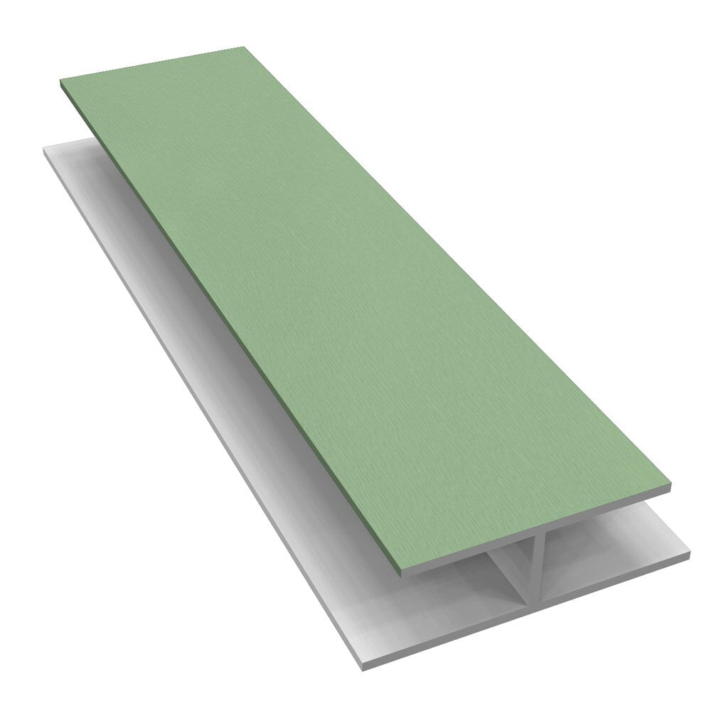 FREEFOAM SOFFIT JOINT TRIM 5m (CHARTWELL GREEN FOIL)