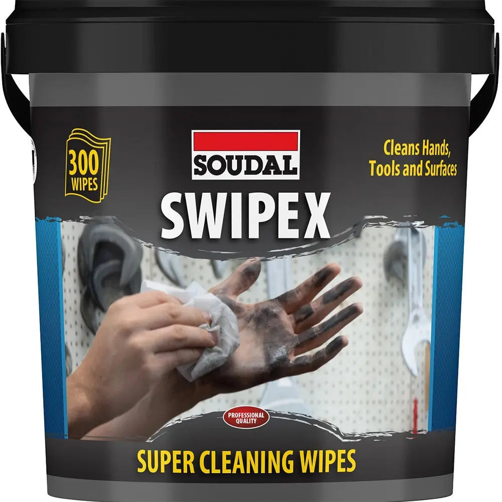 Soudal Swipex Wipes - Bucket of 300 Soudal