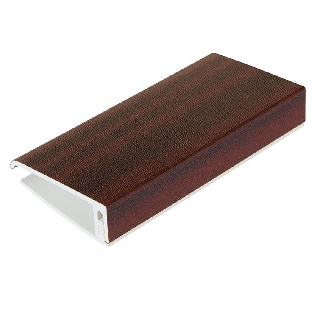 2-PART UNIVERSAL CLADDING TRIM 5m (M & F) ( MAHOGANY)