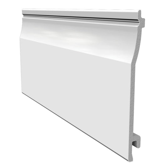 FREEFOAM SHIPLAP CLADDING 150mm X 6mm (WHITE)