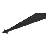 350mm X 2D FINIAL (BLACK)