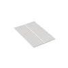 SWISH FLEXIBLE ANGLE 75mm (WHITE)