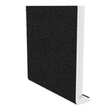 FREEFOAM SQUARE FASCIA 175mm (BLACK SMOOTH FOIL)