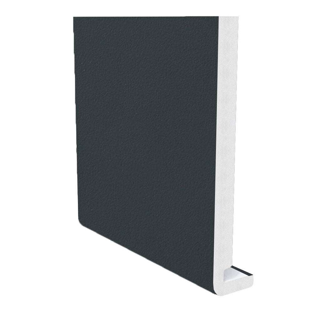FREEFOAM SQUARE FASCIA 200mm (ANTHRACITE GREY SMOOTH FOIL)