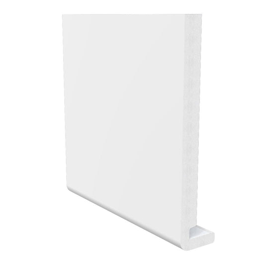 FREEFOAM SQUARE FASCIA 200mm X 18mm (WHITE)