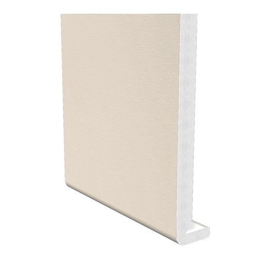 FREEFOAM SQUARE FASCIA 400mm X 18mm (CREAM FOIL)