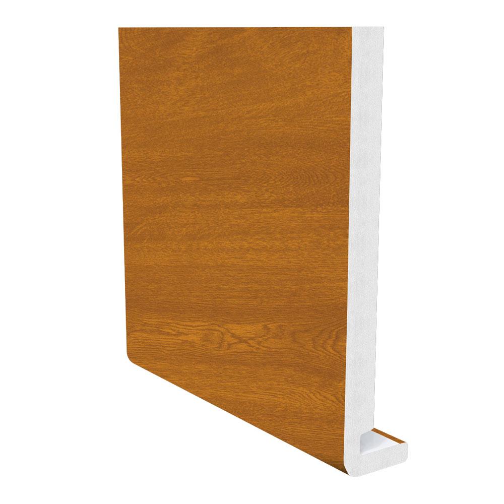 FREEFOAM SQUARE FASCIA 400mm X 18mm (LIGHT OAK)