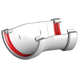 FREEFOAM ROUND 150 GUTTER ANGLE (WHITE)