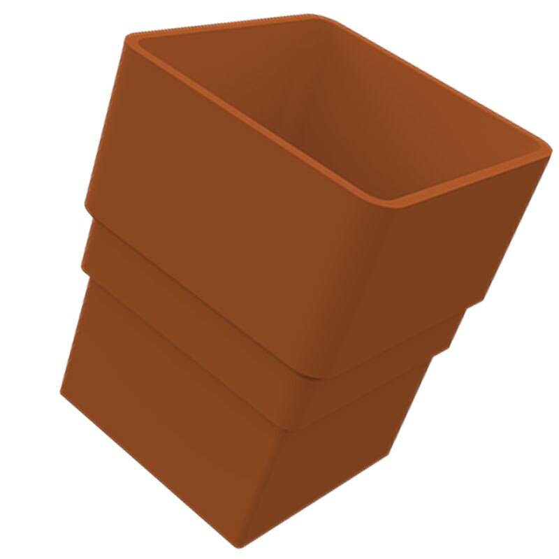FREEFOAM SQUARE PIPE SOCKET (CARAMEL)