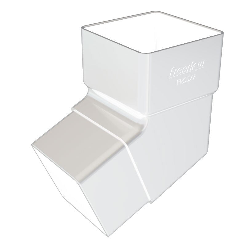 FREEFOAM SQUARE 112 OFFSET BEND (WHITE)