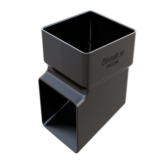 FREEFOAM SQUARE SHOE (BLACK)