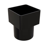 FREEFOAM SQUARE TO ROUND PIPE APT (BLACK)