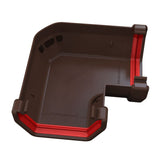 FREEFOAM SQUARE 90 GUTTER ANGLE (BROWN)