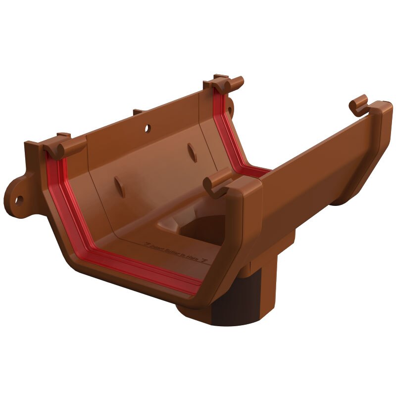 FREEFOAM SQUARE RUNNING OUTLET (CARAMEL)