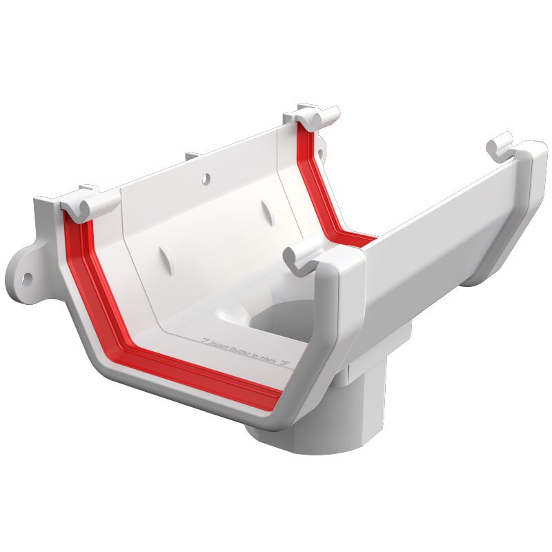 FREEFOAM SQUARE RUNNING OUTLET (WHITE)
