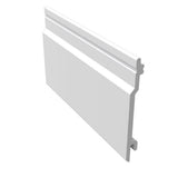 FREEFOAM OPEN V CLADDING 100mm X 6mm (WHITE)