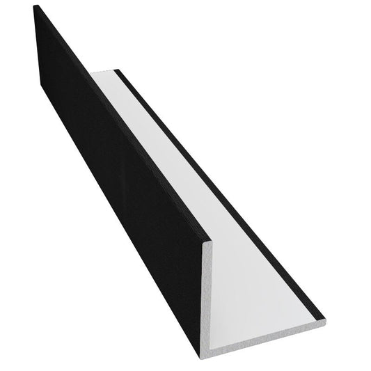 RIGID ANGLE 25mm X 25mm X 2mm (BLACK ASH)