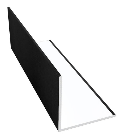 RIGID ANGLE 50mm X 50mm X 2mm (BLACK)