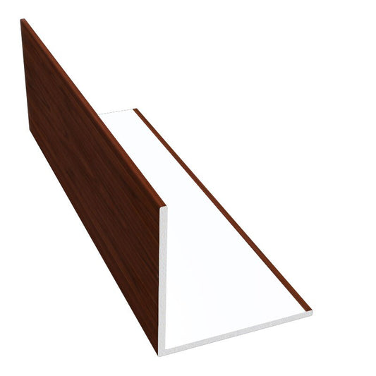 RIGID ANGLE 50mm X 50mm X 2mm (ROSEWOOD)