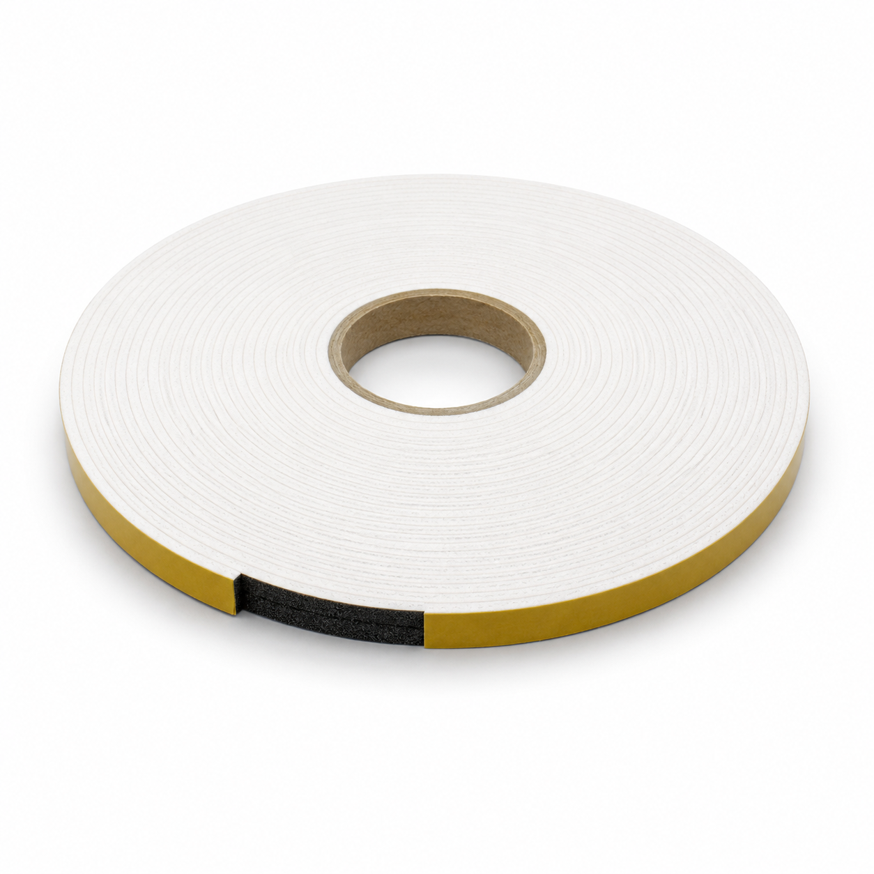 DOUBLE SIDED TAPE 10mm X 2mm X 25m (WHITE)