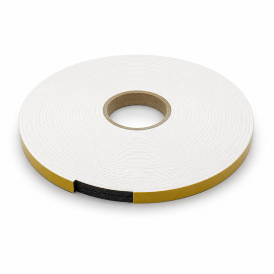 DOUBLE SIDED TAPE 10mm X 3mm X 20m (WHITE)