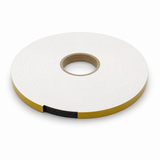 DOUBLE SIDED TAPE 10mm X 2mm X 25m (WHITE)