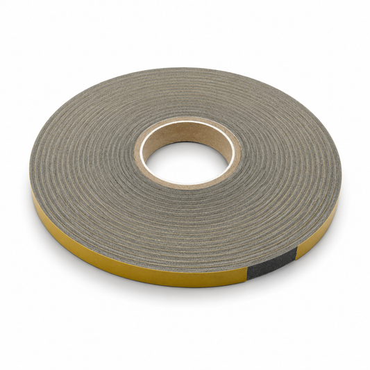 DOUBLE SIDED TAPE 10mm X 3mm X 20m (BLACK)