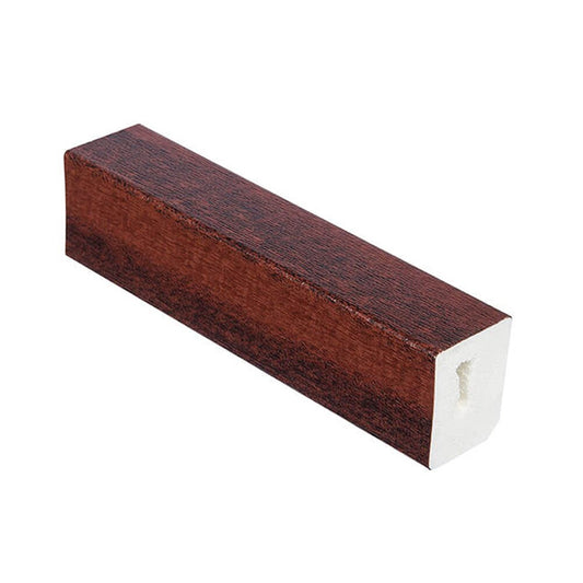 RECTANGLE 25mm X 20mm (MAHOGANY)