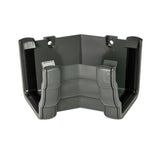 FLOPLAST INT OGEE 135 GUTTER ANGLE (ANTHRACITE GREY)
