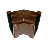 FLOPLAST EXT OGEE 135 GUTTER ANGLE (BROWN)