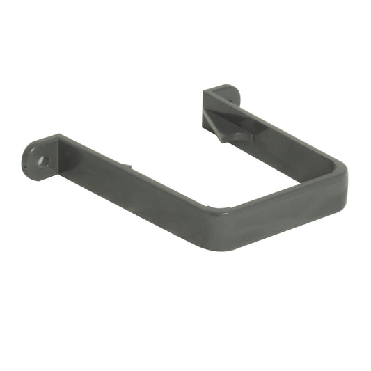 FLOPLAST SQUARE PIPE CLIP (ANTHRACITE GREY)