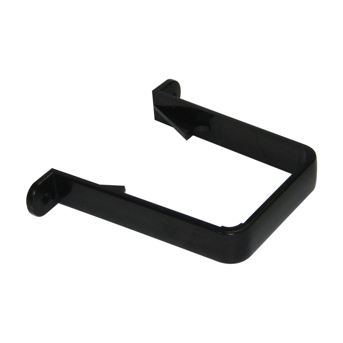 FLOPLAST SQUARE PIPE CLIP (BLACK)